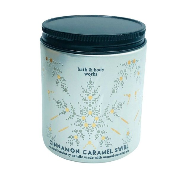 Bath & Body Works Cinnamon Caramel Swirl Candle 7 oz - Picture 10 of 10